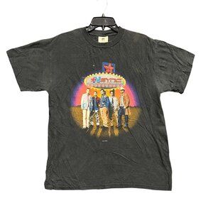 Vintage 2001 NSYNC pop odyssey band t-Shirt size medium